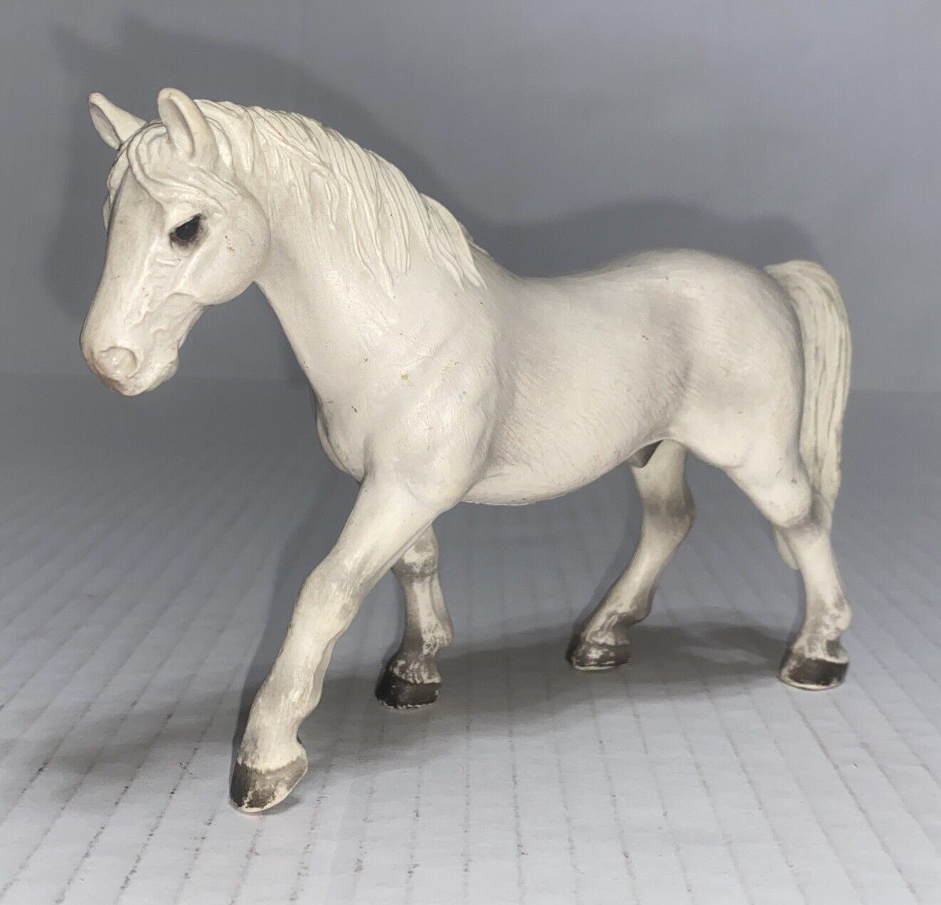 Schleich White Andalusian Horse Figure 2001 Vintage 5.25
