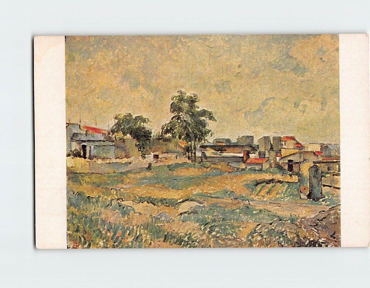 Postcard Landscape Estaque By Cezanne L Estaque France