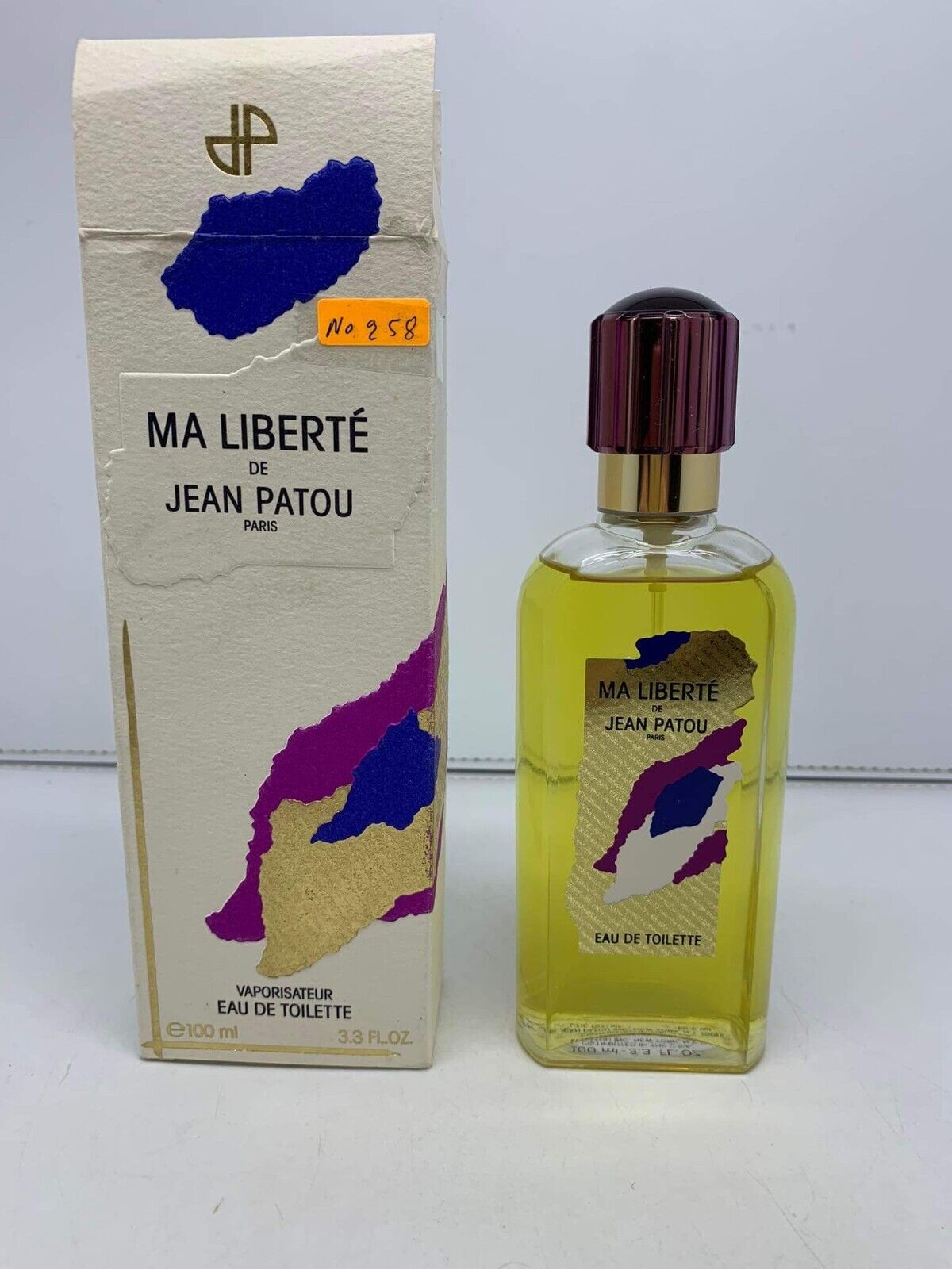 Vintage Ma Liberté de Jean Patou Eau de Toilette 100ml/3.3 FL.OZ 1986 RARE 258