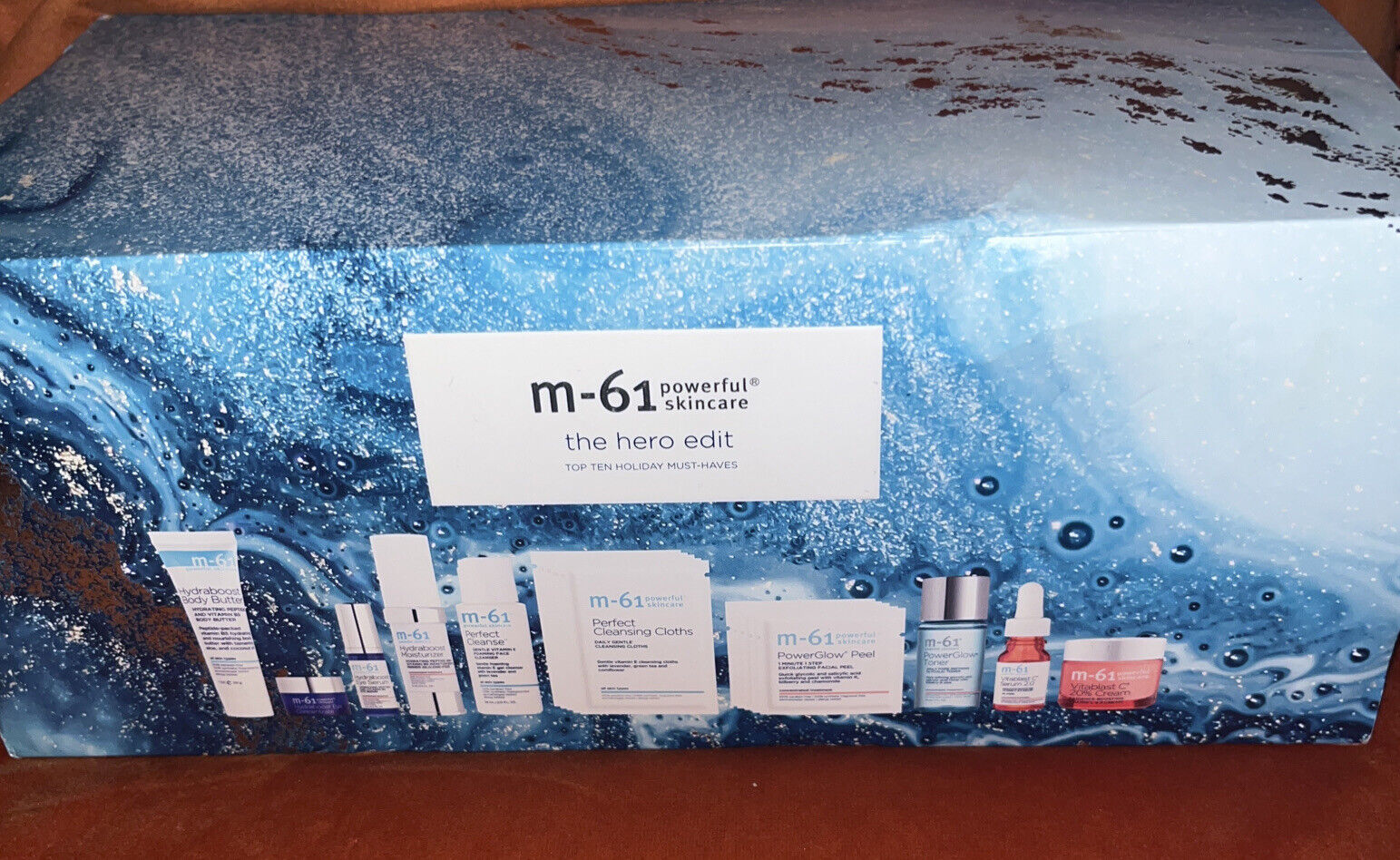 M-61 Powerful 10 Pcs  Skincare Set - New In Box