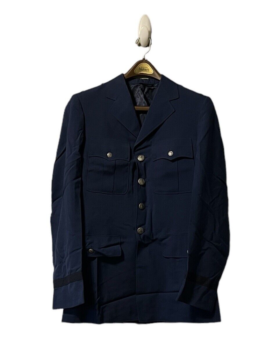Vtg 1961 Police Uniform Jacket Hirsch Tyler Co. Tailored By Ippoliti 39XLong
