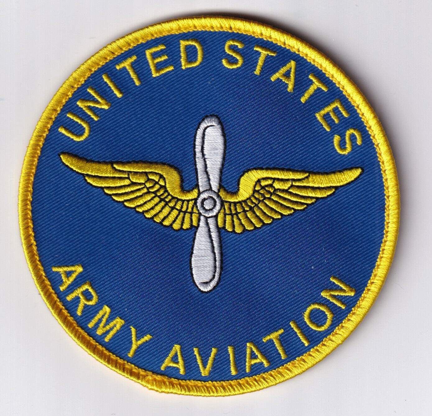 US Army Aviation Branch Patch – With Hook and Loop, 4\
