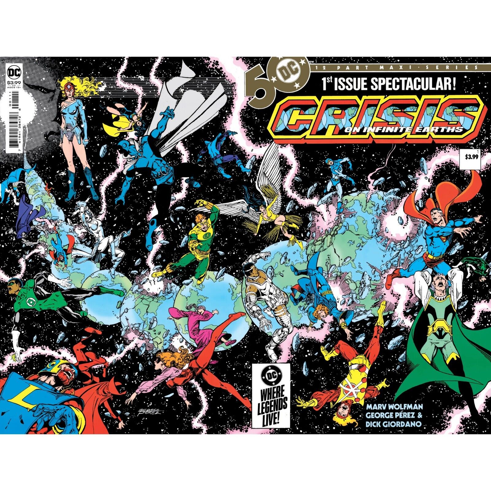 Crisis on Infinite Earths (2024) Facsimile Ed 1 2 3 | DC Comics | COVER SELECT