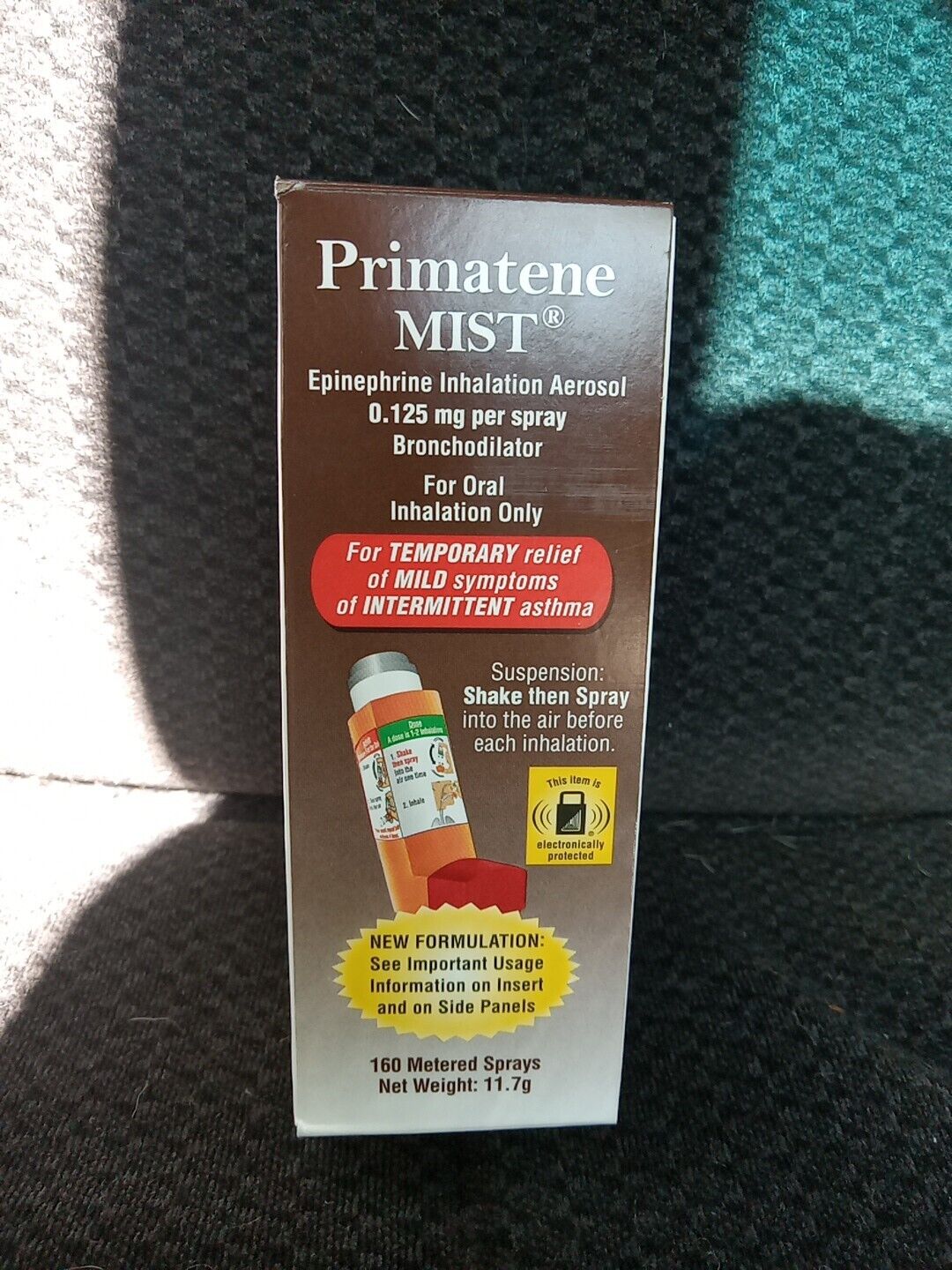 Primatene Mist Epinephrine Inhalation Aerosol 0.125 mg Per Spray Bronchodilator