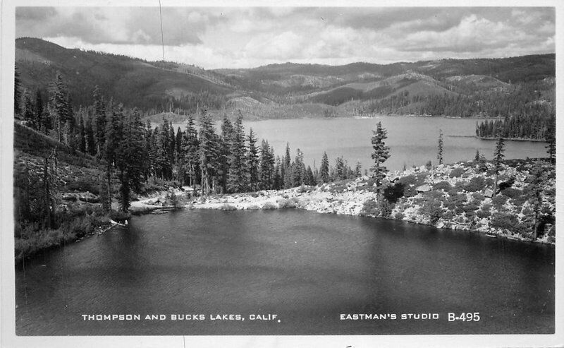 California 1930s Eastman Studios Thompson Bucks Lake Photo Postcard 21-10494