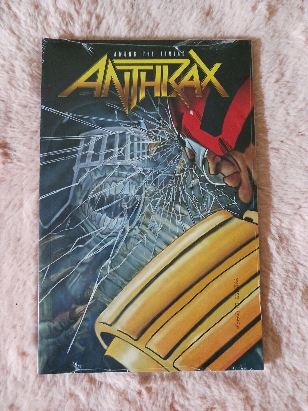Anthrax Among The Living - Softcover  Z2 Comics DREDD VARIANT RARE Graphic Novel