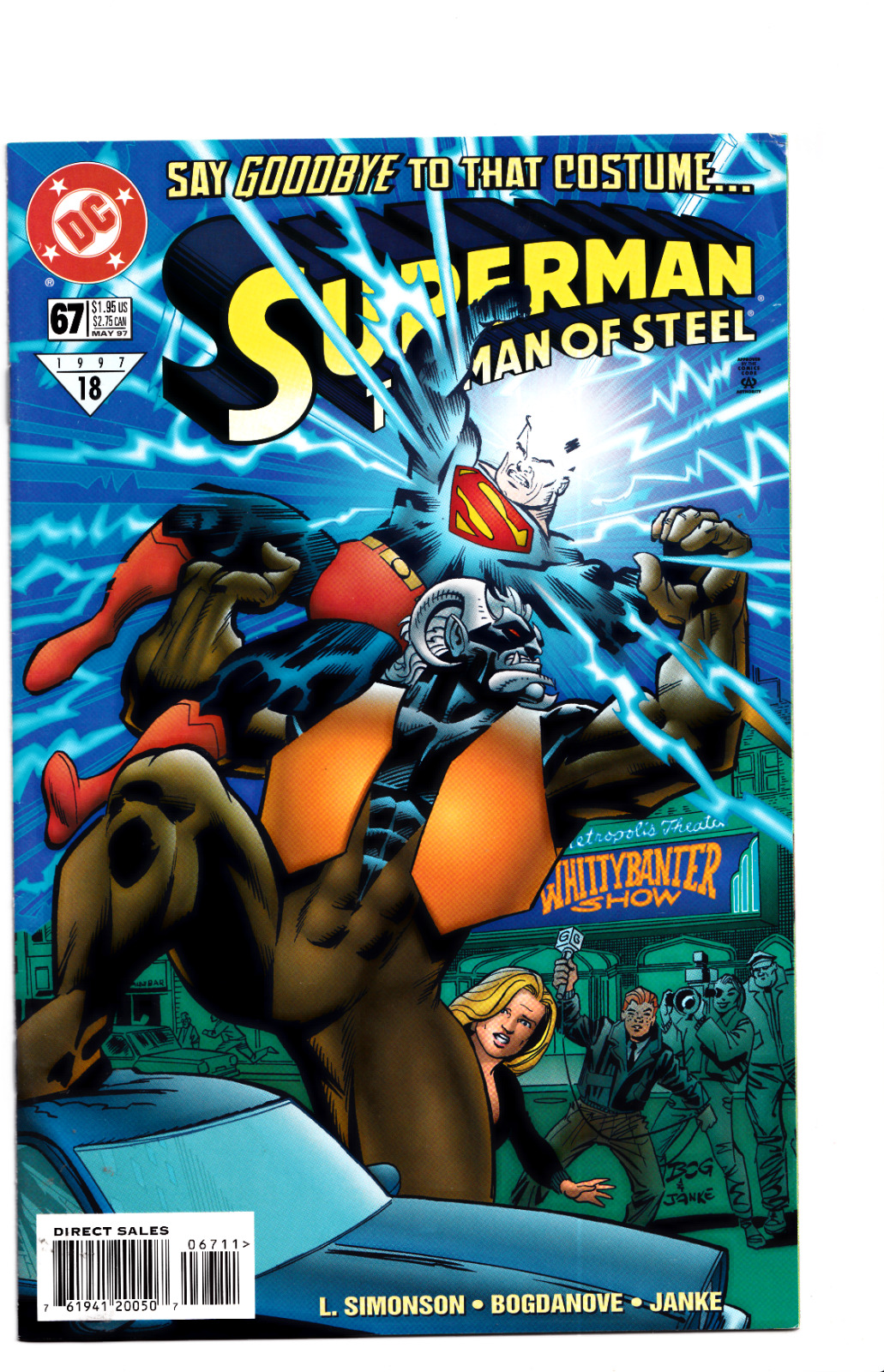 Superman: The Man of Steel #67 1997 DC Comics