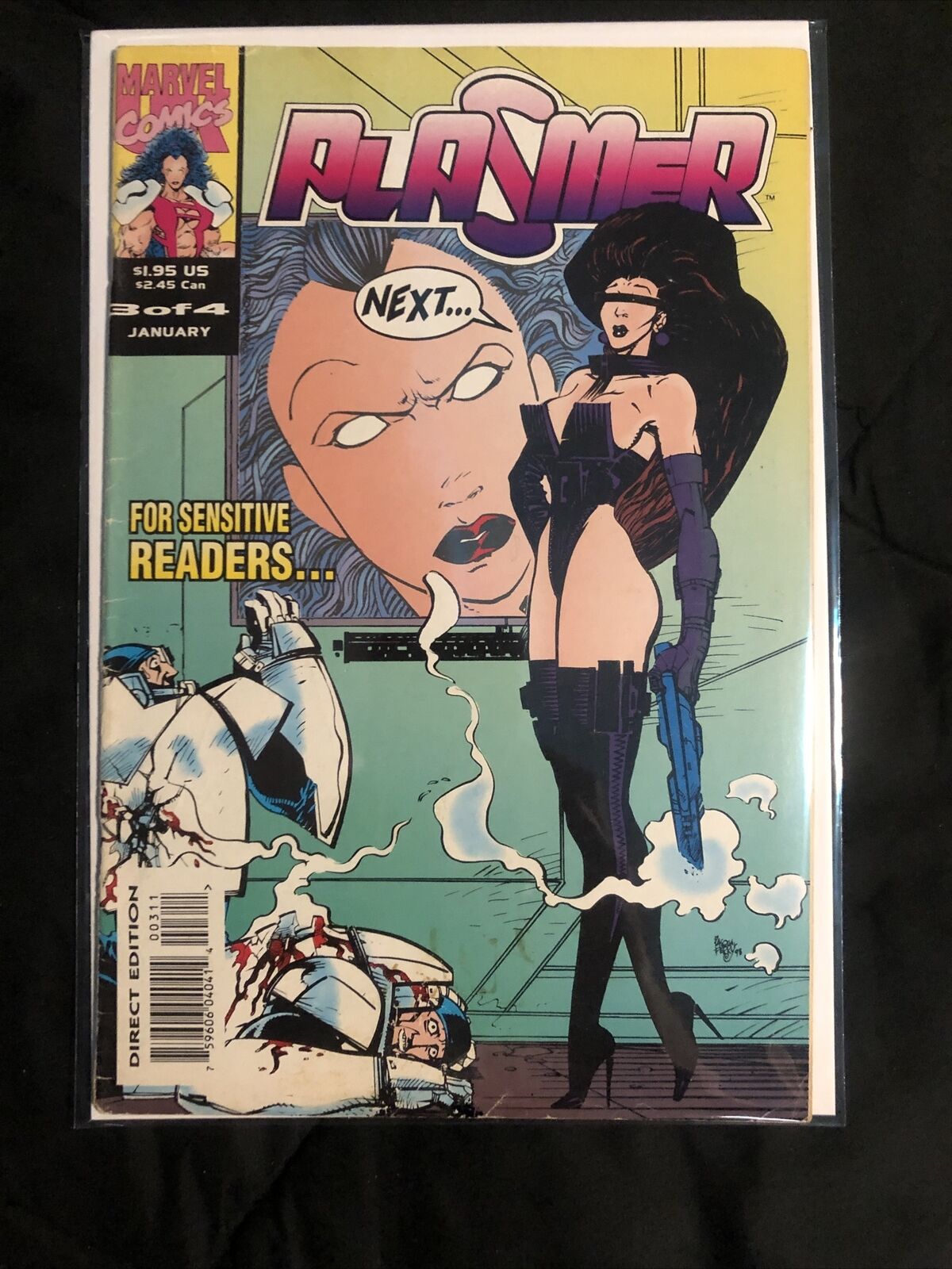 Marvel Comics UK PLASMER #3 OF 4 (1993)
