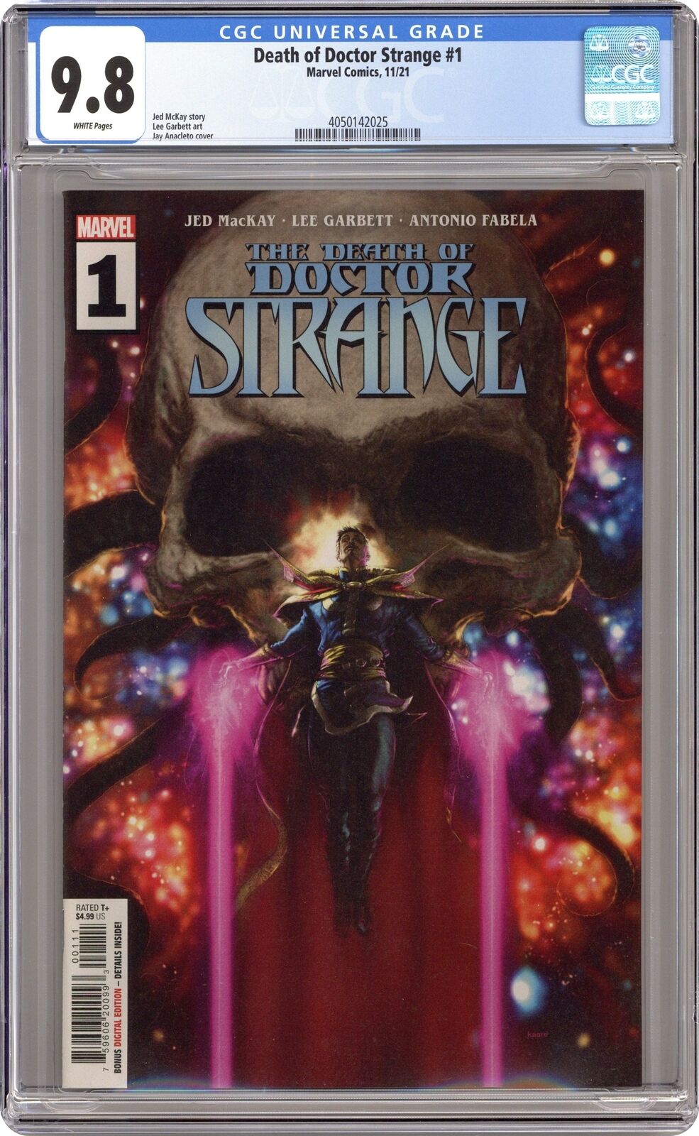 Death of Doctor Strange 1A Andrews CGC 9.8 2021 4050142025