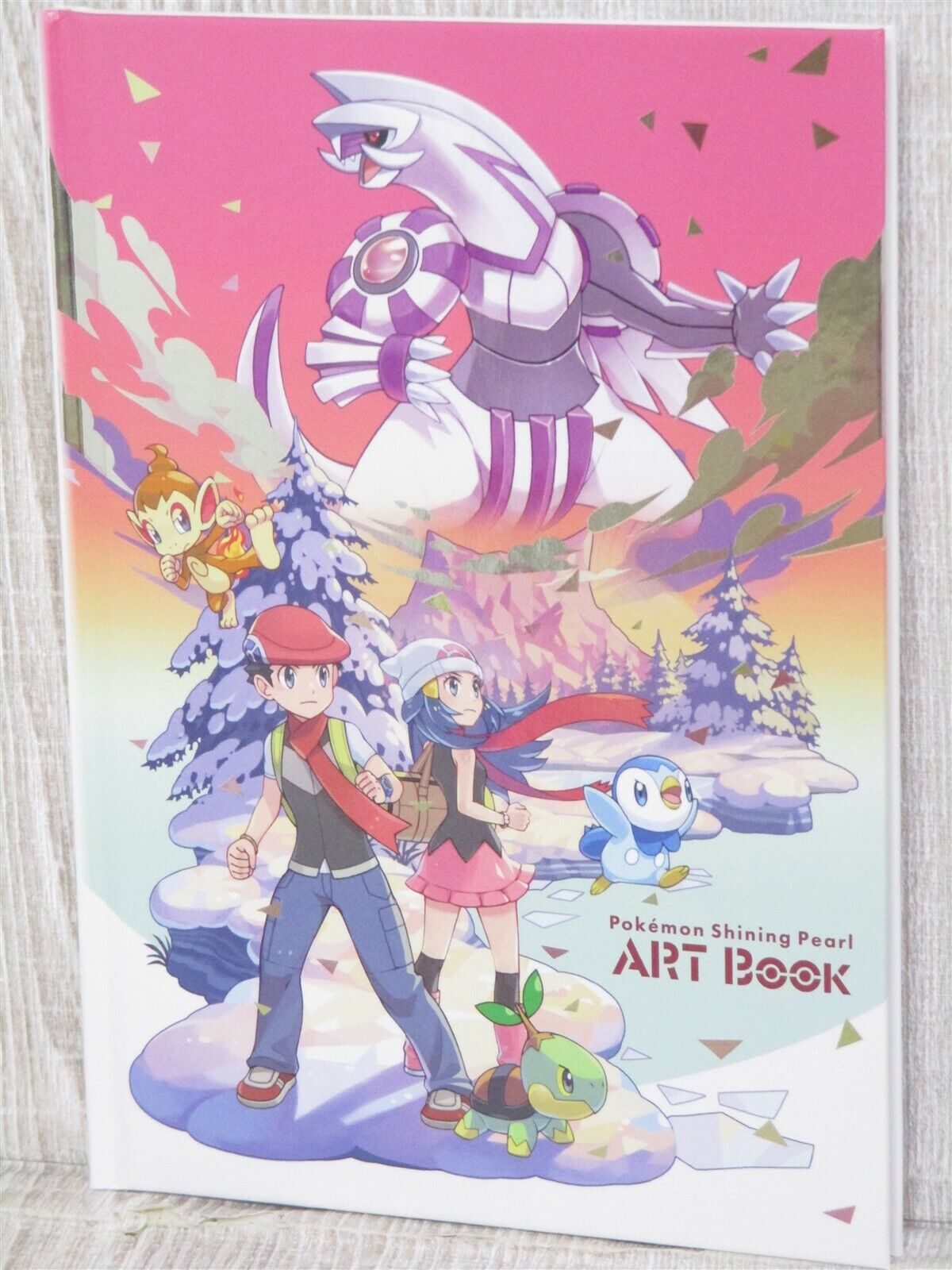 POKEMON Shining Pearl Ver. Art Book Fan Nintendo Switch 2021 Pokemon Center Ltd