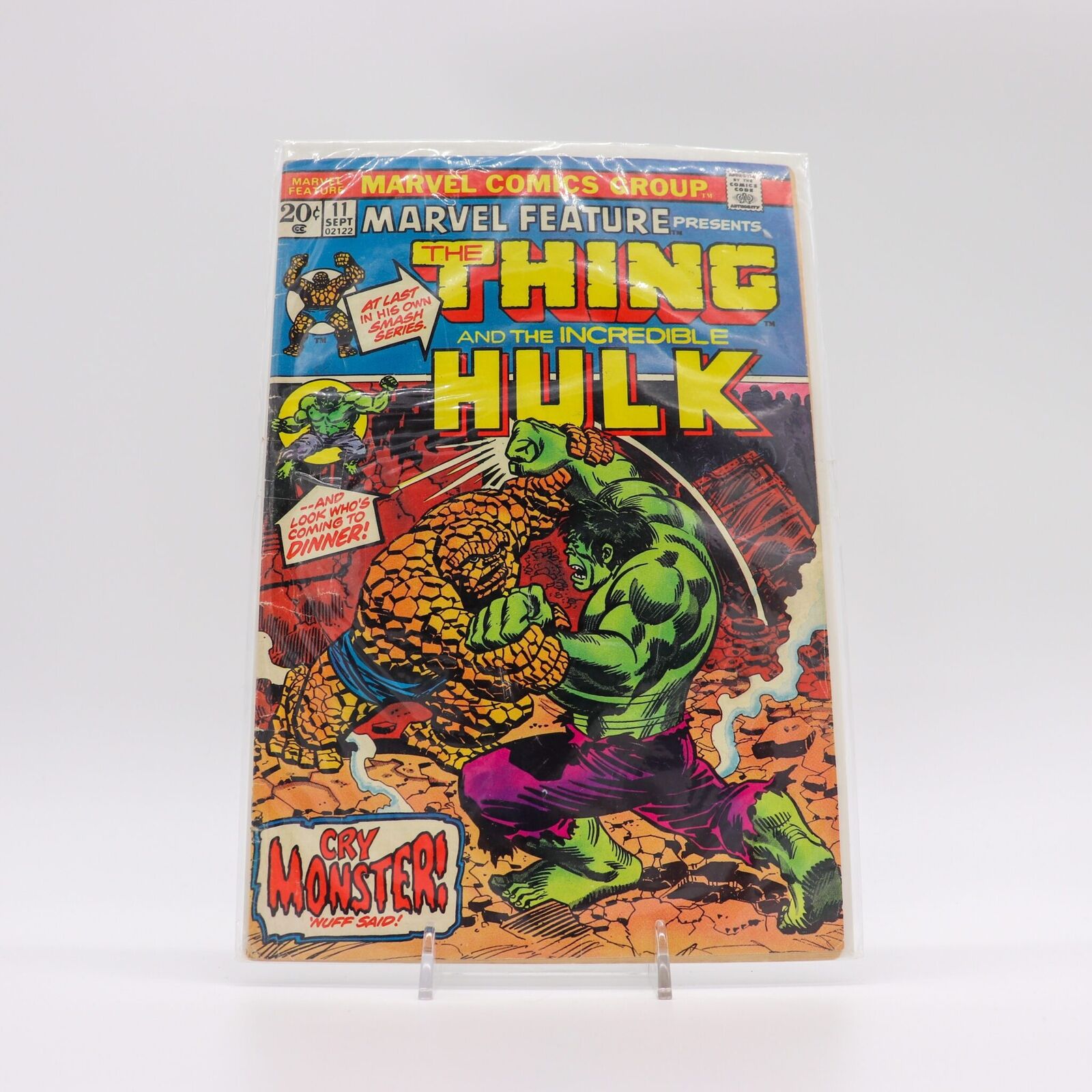 1973 Marvel Presents The Thing And The Incredible Hulk, Volume 1 #11, Fair/Good