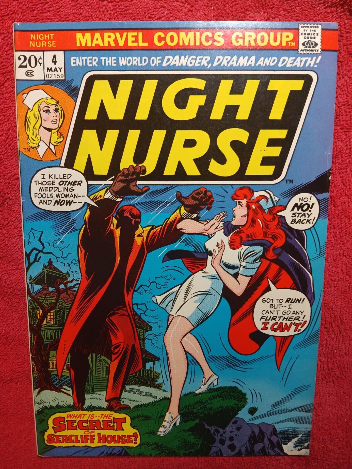 Night Nurse #4  1973 Very Nice Condition. 