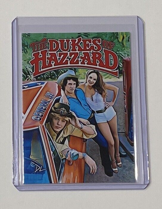 The Dukes Of Hazzard Limited Edition Artist Signed Trading Card 4/10