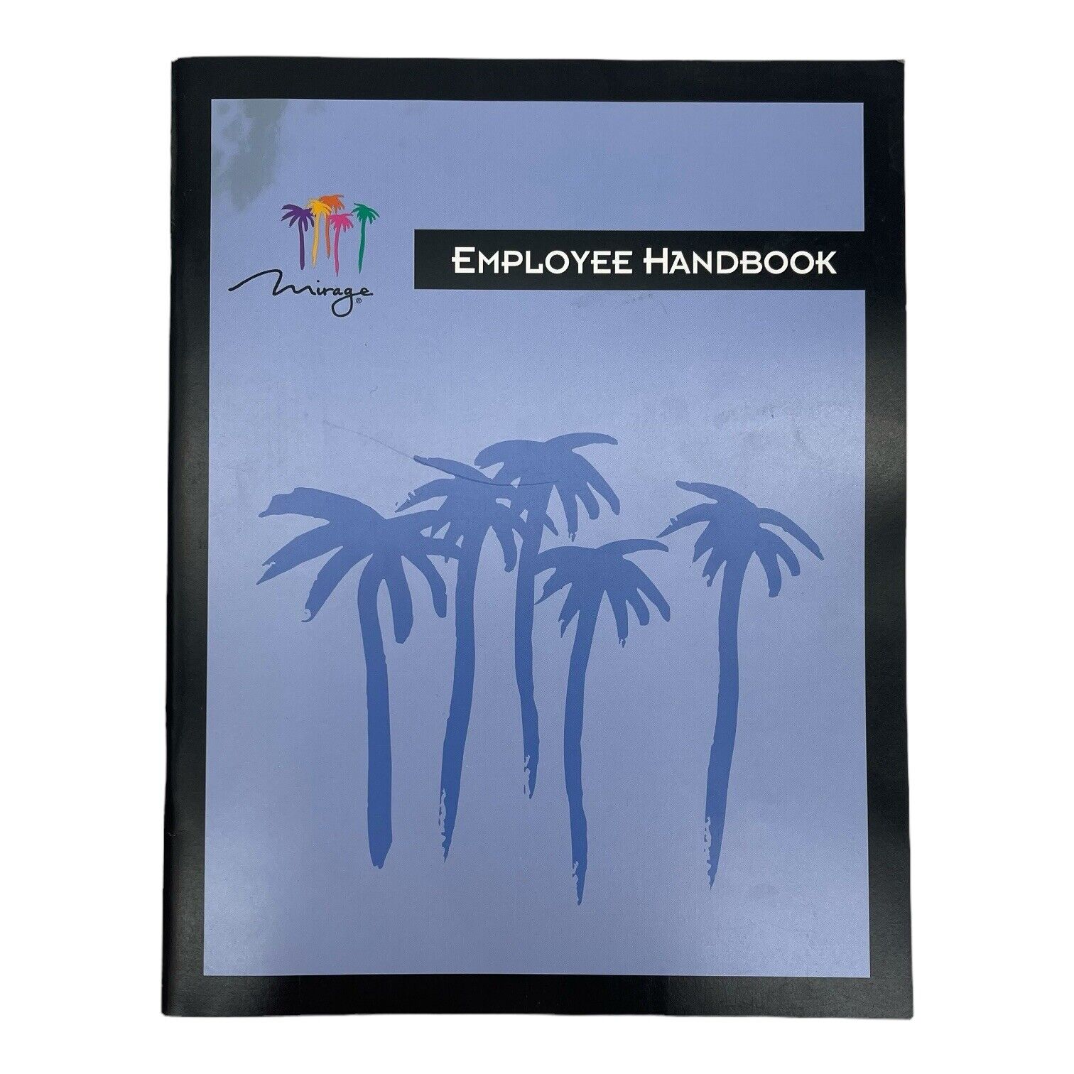 1998 Vintage Employee Handbook Mirage Hotel & Casino Las Vegas