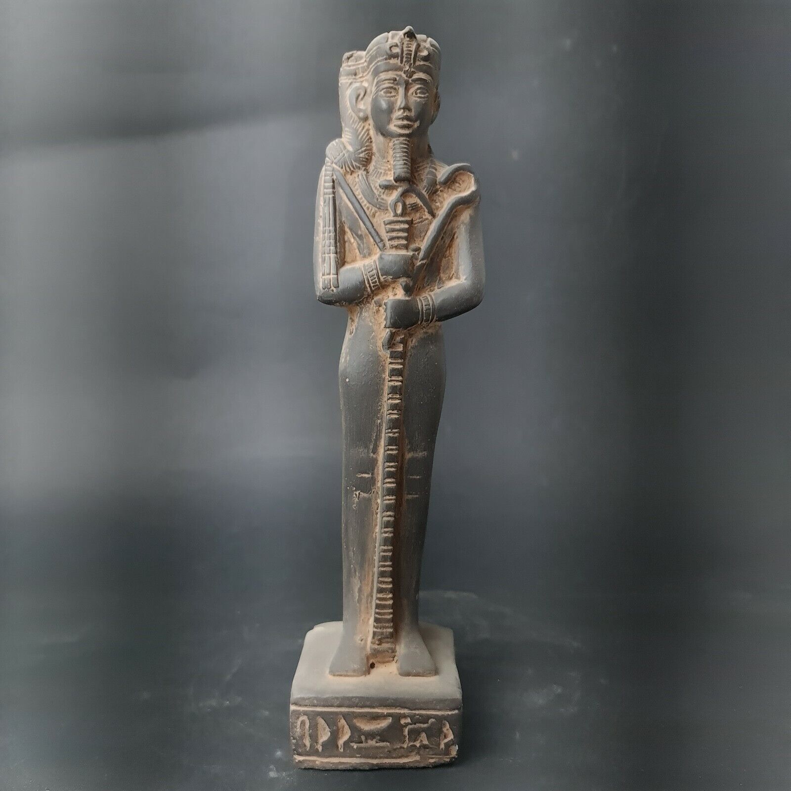 Ancient Egyptian Antiques Healing And Moon God Khonsu Khensu Statue Stone BC