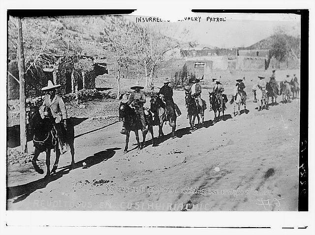 Photo:Insurrectos cavalry patrol