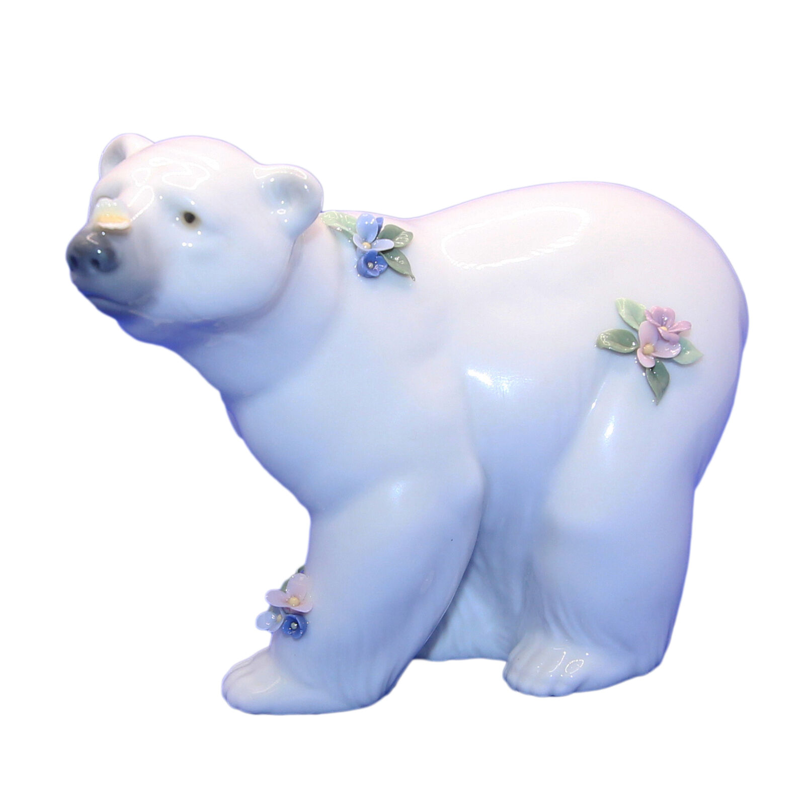 Lladro Figurine: 6354 Attentive Polar Bear, NIB