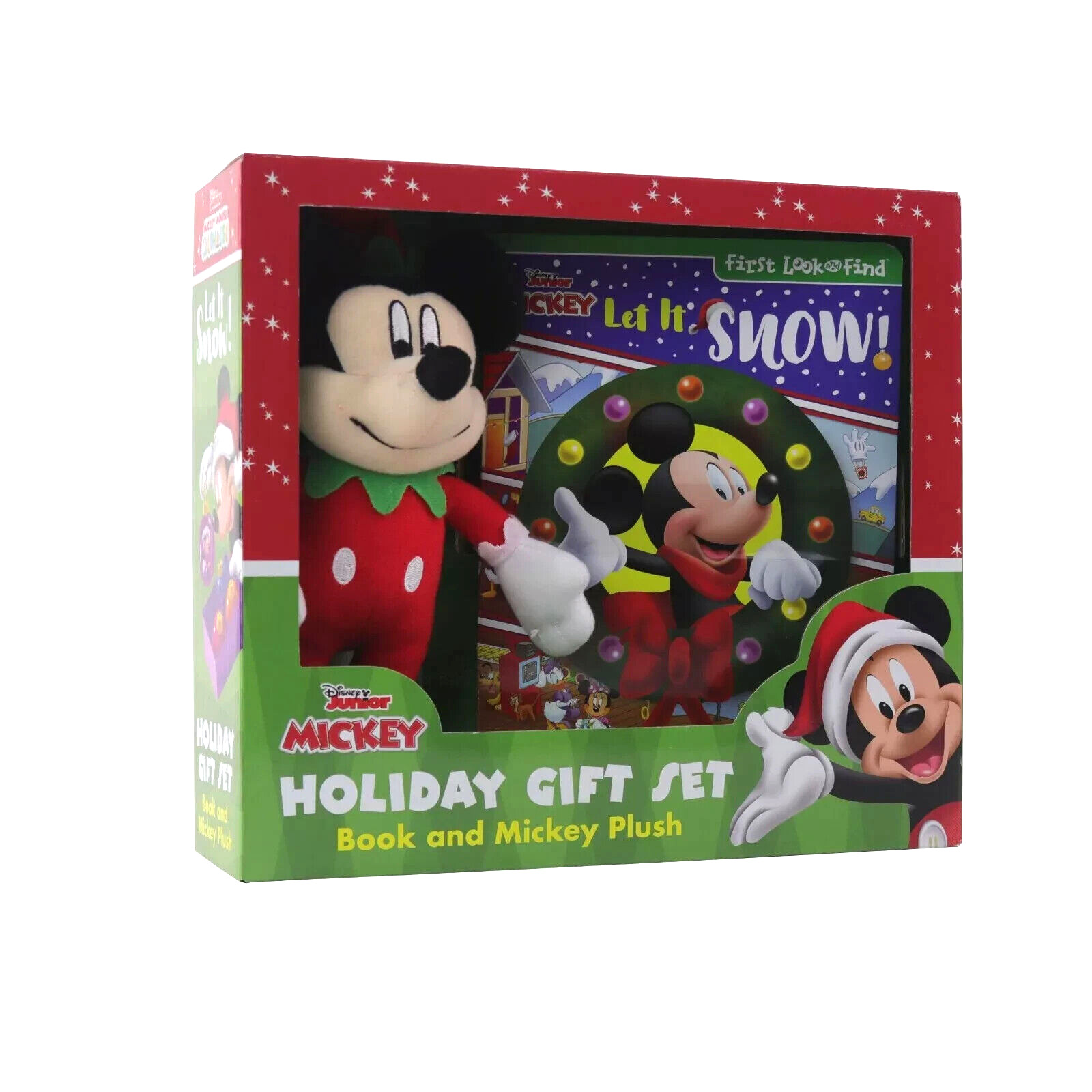 Disney Jr. Mickey Mouse Clubhouse Holiday Gift Set Book & 7