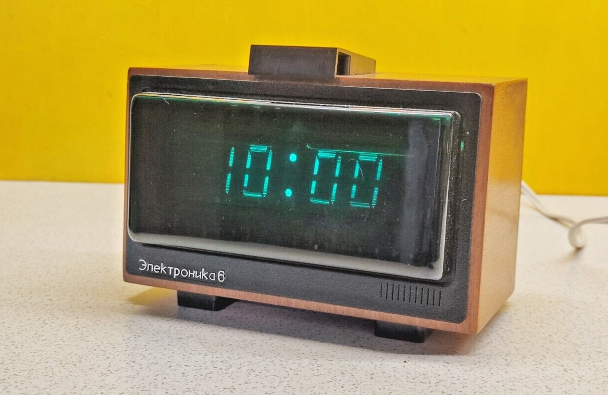 Vintage USSR Digital Clock \