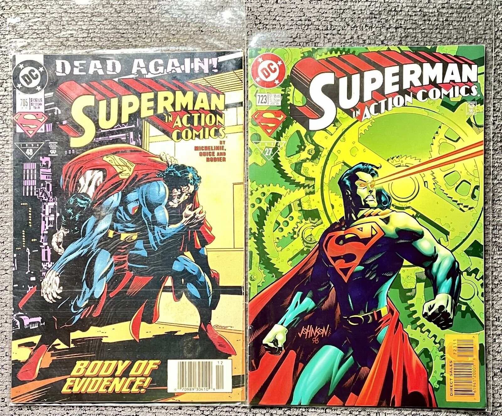 2 Superman In Action Comics 1994 And 1996 Numbers 27 And 48