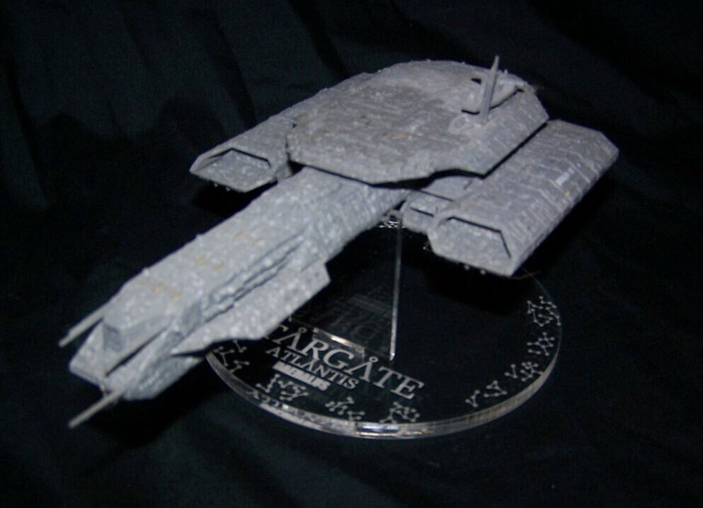 acrylic display stand for the Eaglemoss Stargate Daedalus