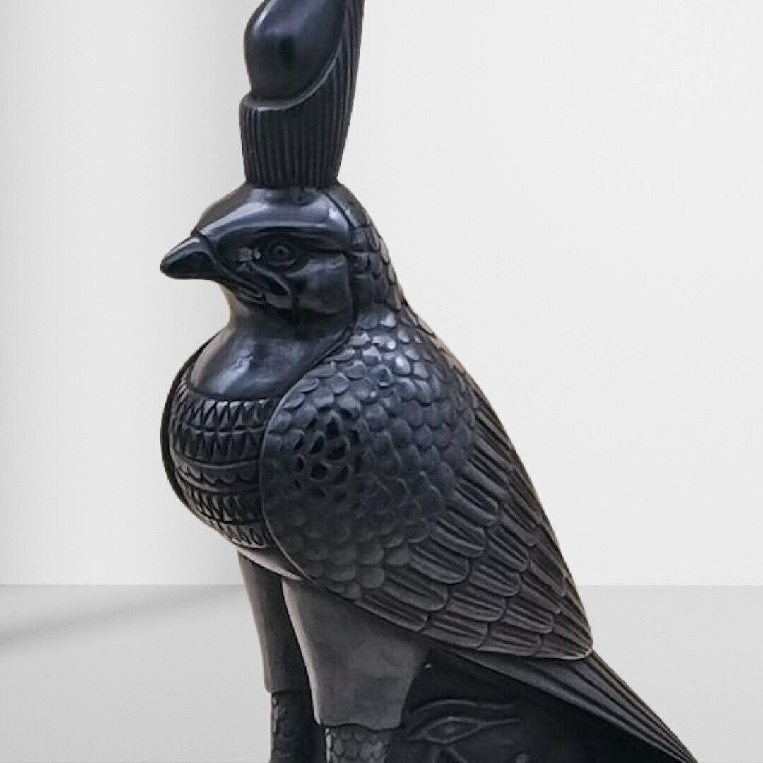 RARE ANCIENT EGYPTIAN ANTIQUE Statue God Horus as Falcon Bird Pharaonic Egypt BC