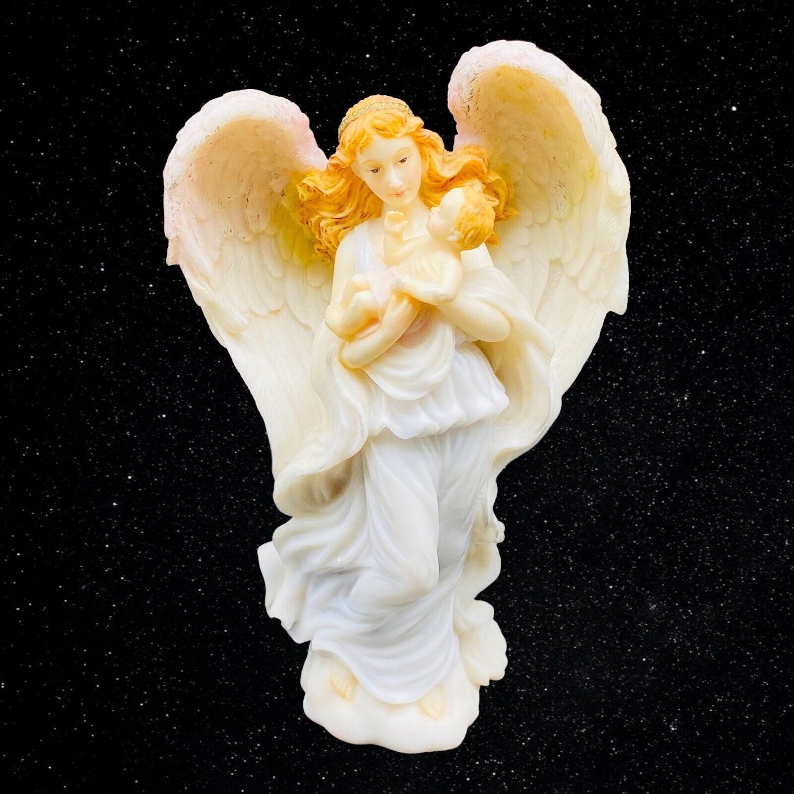 1994 Roman Inc Seraphim Classics Seraphina “Heavens Helper” Figurine 7.5”T 4.5”W