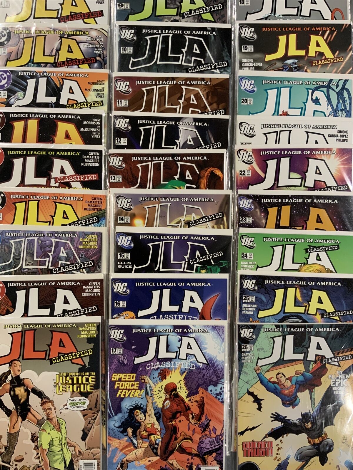 JLA Classified #1-26 W/ Variant #1 2005 VF/NM DC Comics 