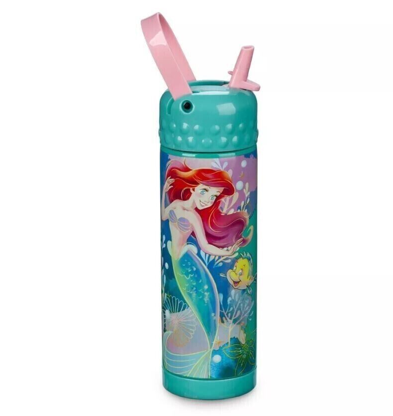 The Little Mermaid Stainless Steel Water Bottle 16 oz (Brand NEW) Disney Parks