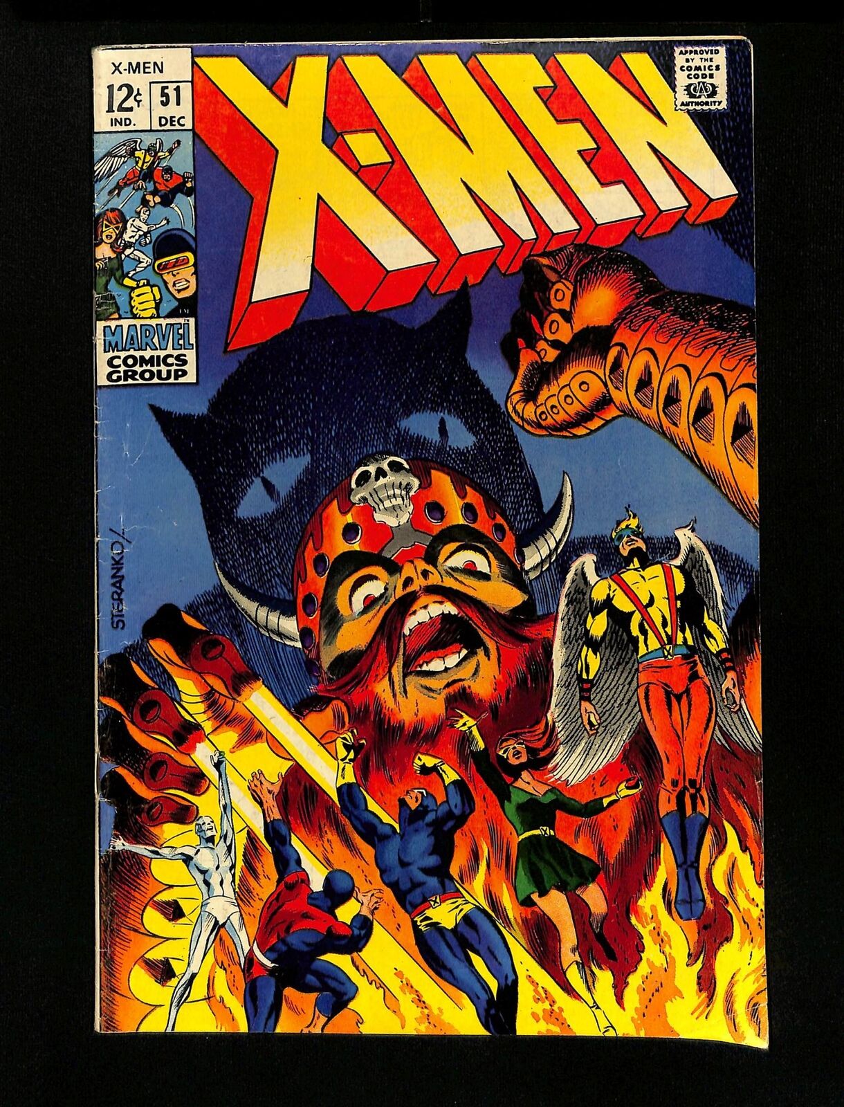 X-Men #51 FN 6.0 1st Appearance Erik the Red Marvel 1968