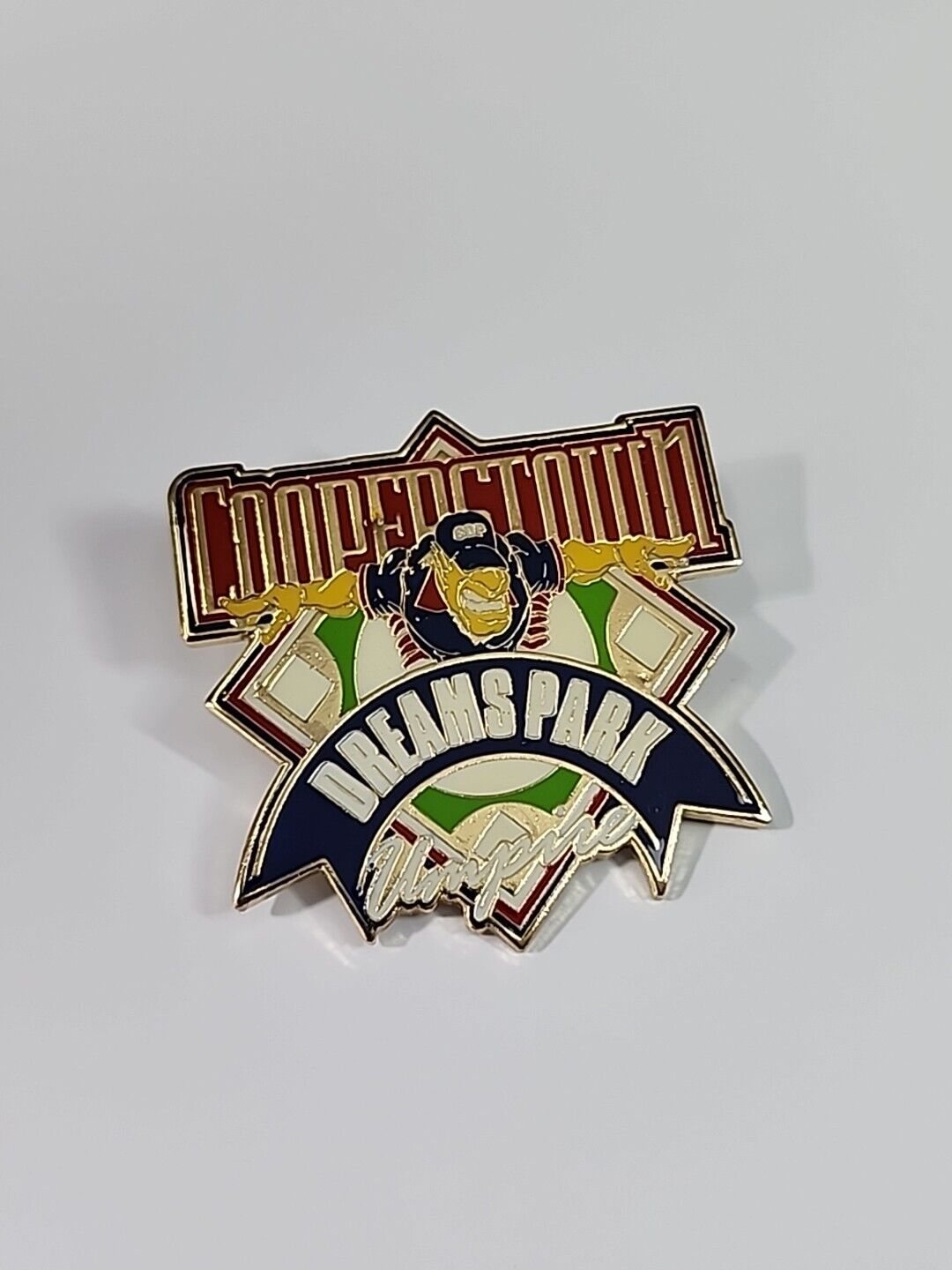 Cooperstown Dreams Park Umpire Badge Lapel Pin New York 12 & Under Baseball