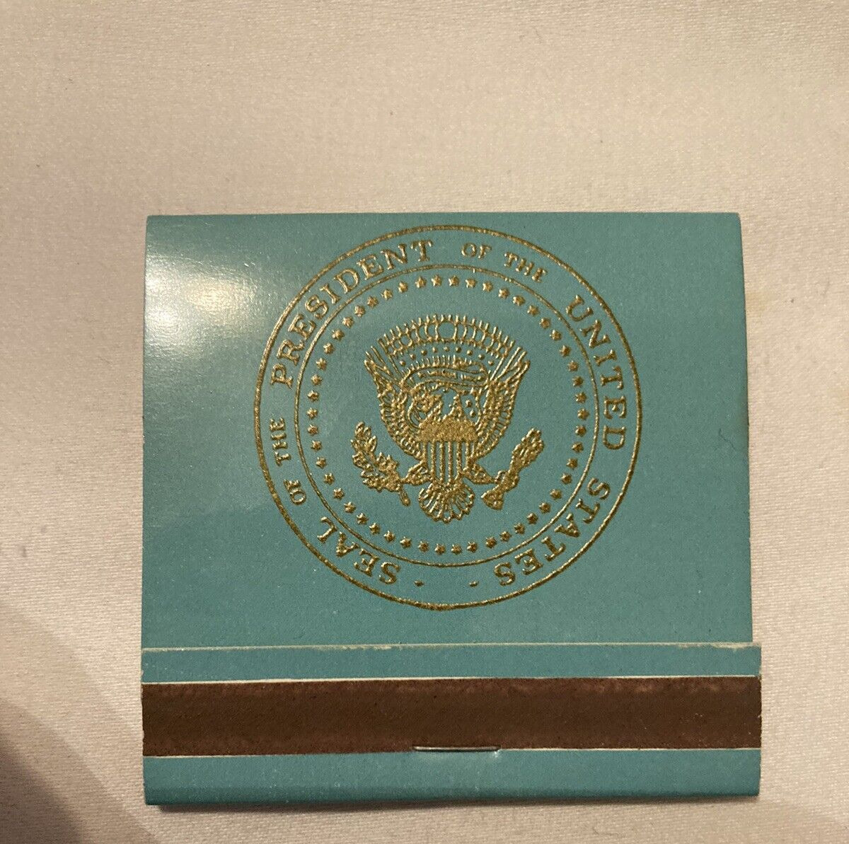 1976 U.S. Presidential Aircraft Air Force One Gerald Ford Unstruck Matchbook...