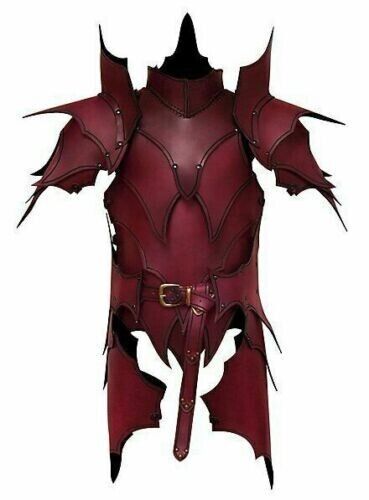 Leather Armour with shoulders and tassets - Dark Elf The Dark Elf Armor Set, con