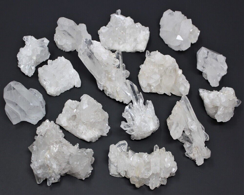 Natural Clear Quartz Crystal Clusters Wholesale Bulk Lots (Premium Quality)