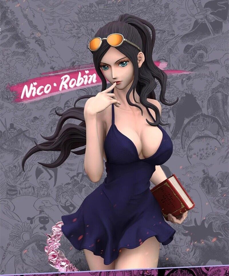 36cm Nico Robin Removable Clothes Statue - One Piece PVC Model Doll