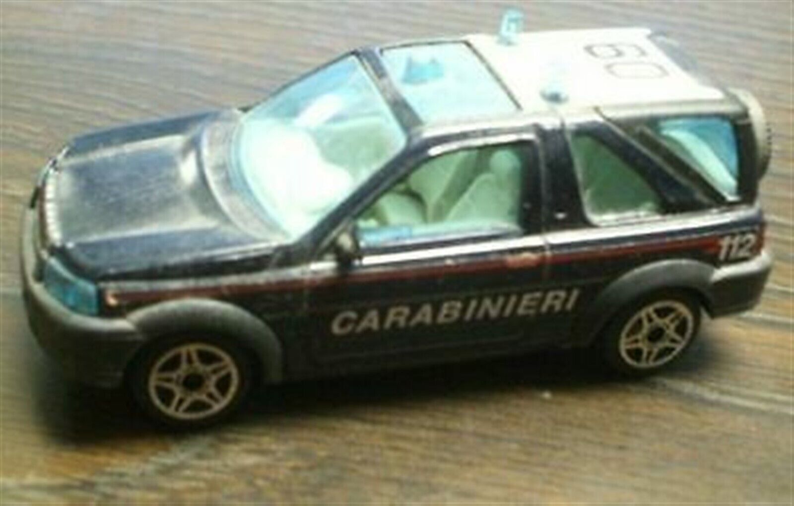 BBURAGO CARABINIERI 1/43 LAND ROVER Model - Police Car - Made In Italy