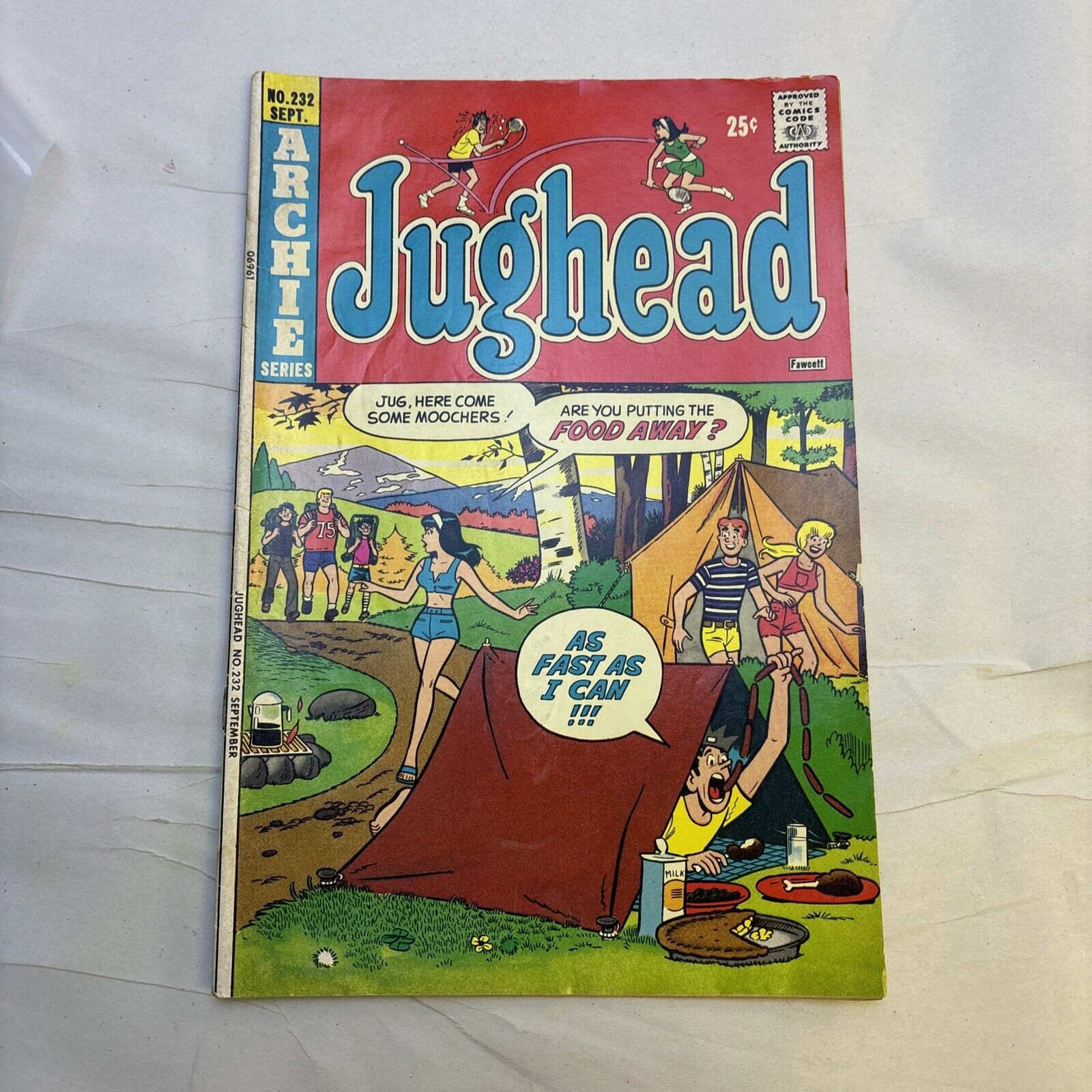 Jughead #232 Archie Comics 1974