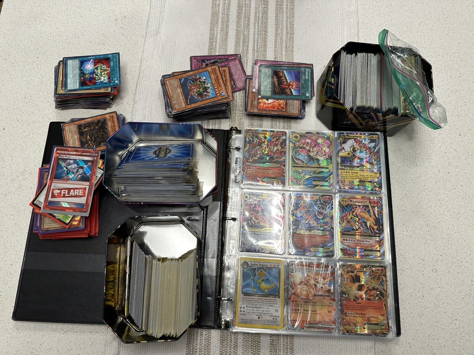 Massive Trading Card Collection - Pokemon Yugioh Digimon Star Wars Magic