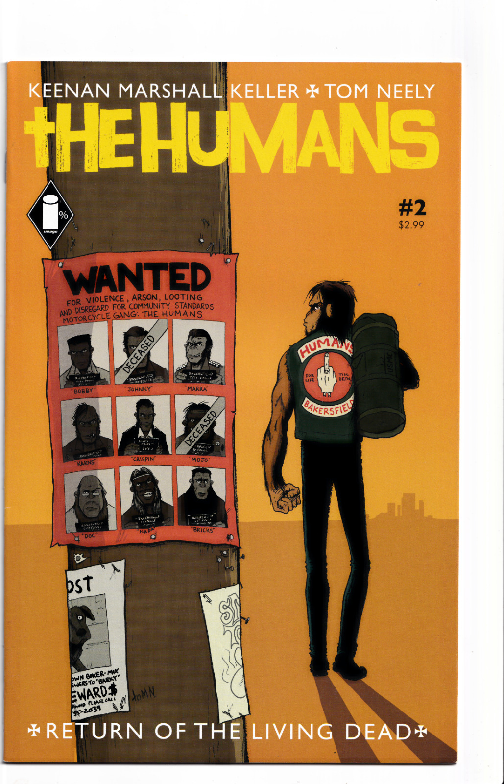 Humans #2 Image Comics 2014