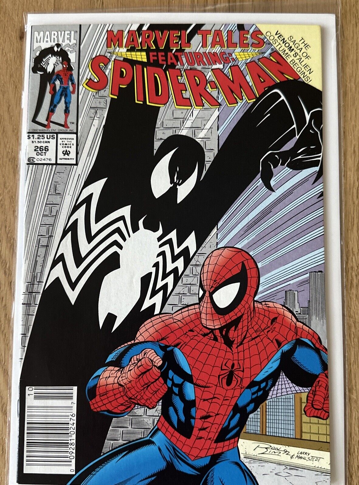 Amazing Spider-Man #252 In Marvel Tales #266 1st Venom Suit Newsstand 
