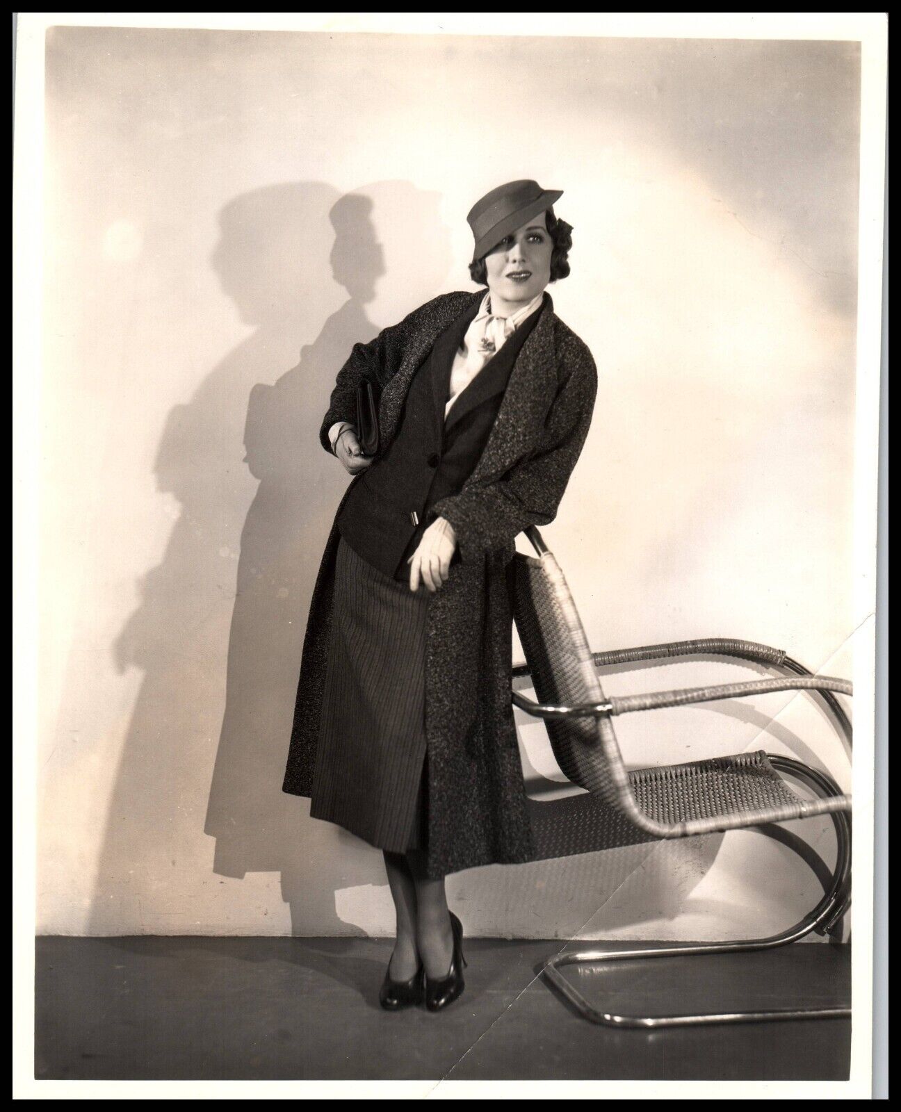 MARY BRIAN STYLISH POSE 1930s STUNNING PORTRAIT CARL DE VOY ORIG Photo 633