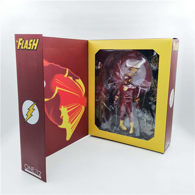 NEW DC COMICS THE FLASH ONE:12 6in Action Figure Collective Toy Box Set