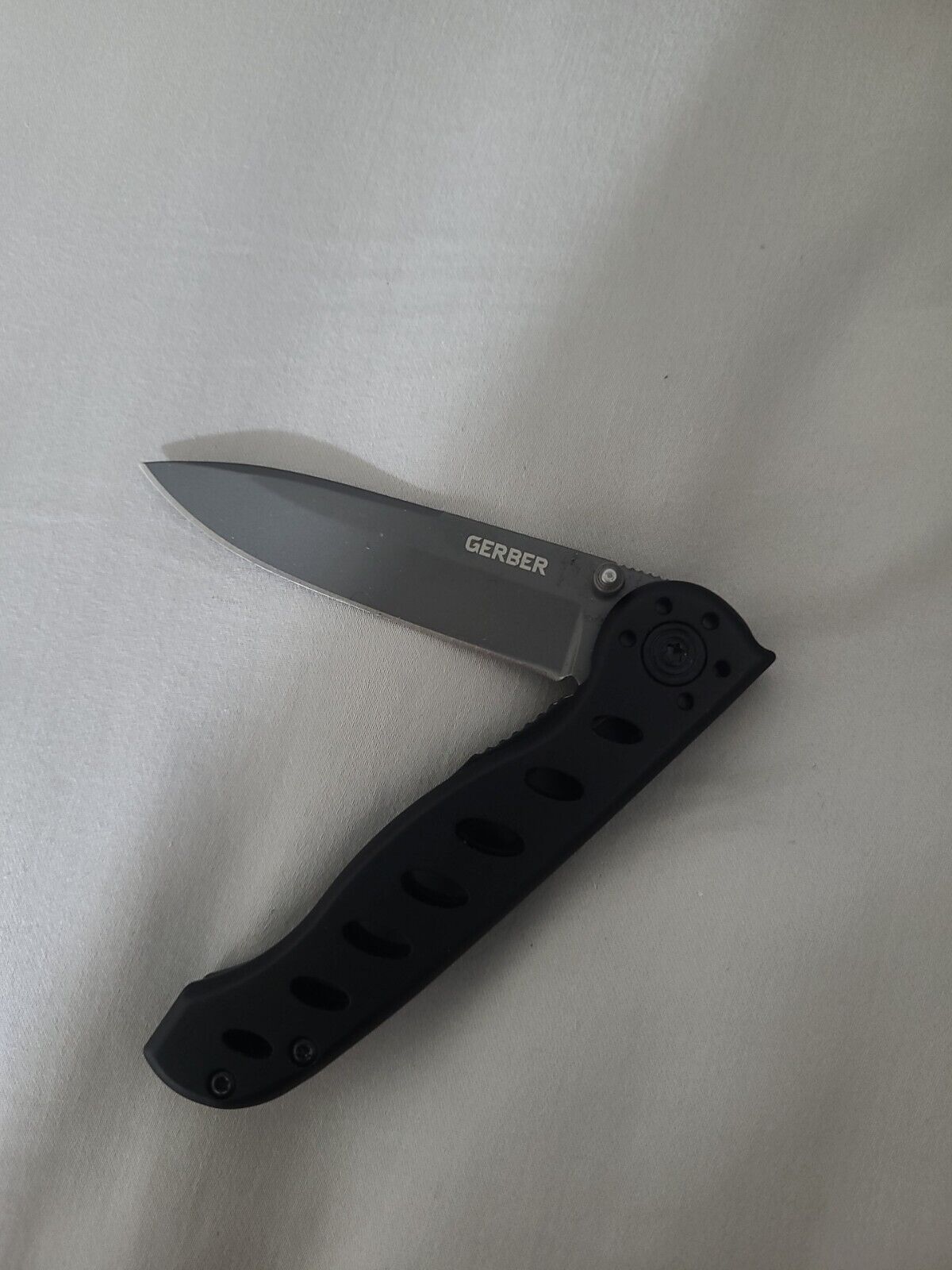 Geber Pocket Folding Knife Combo Gray & Black 4660322A3