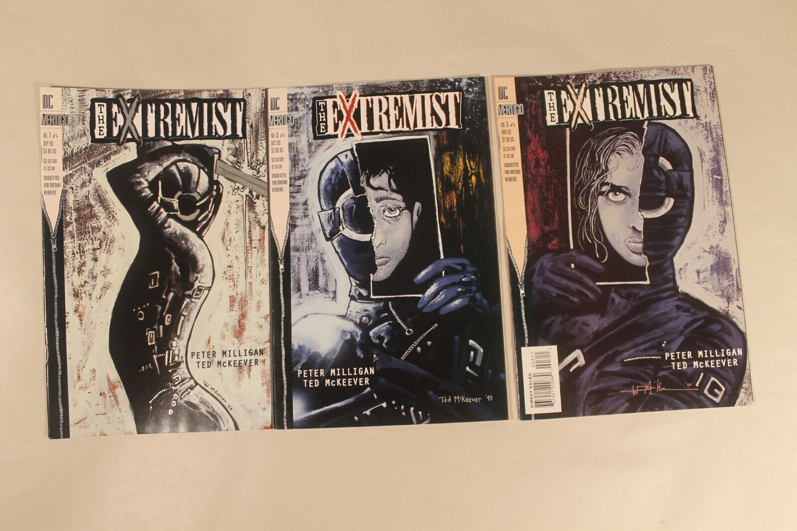 The Extremist 1-3 1993 (DC Vertigo Comics)
