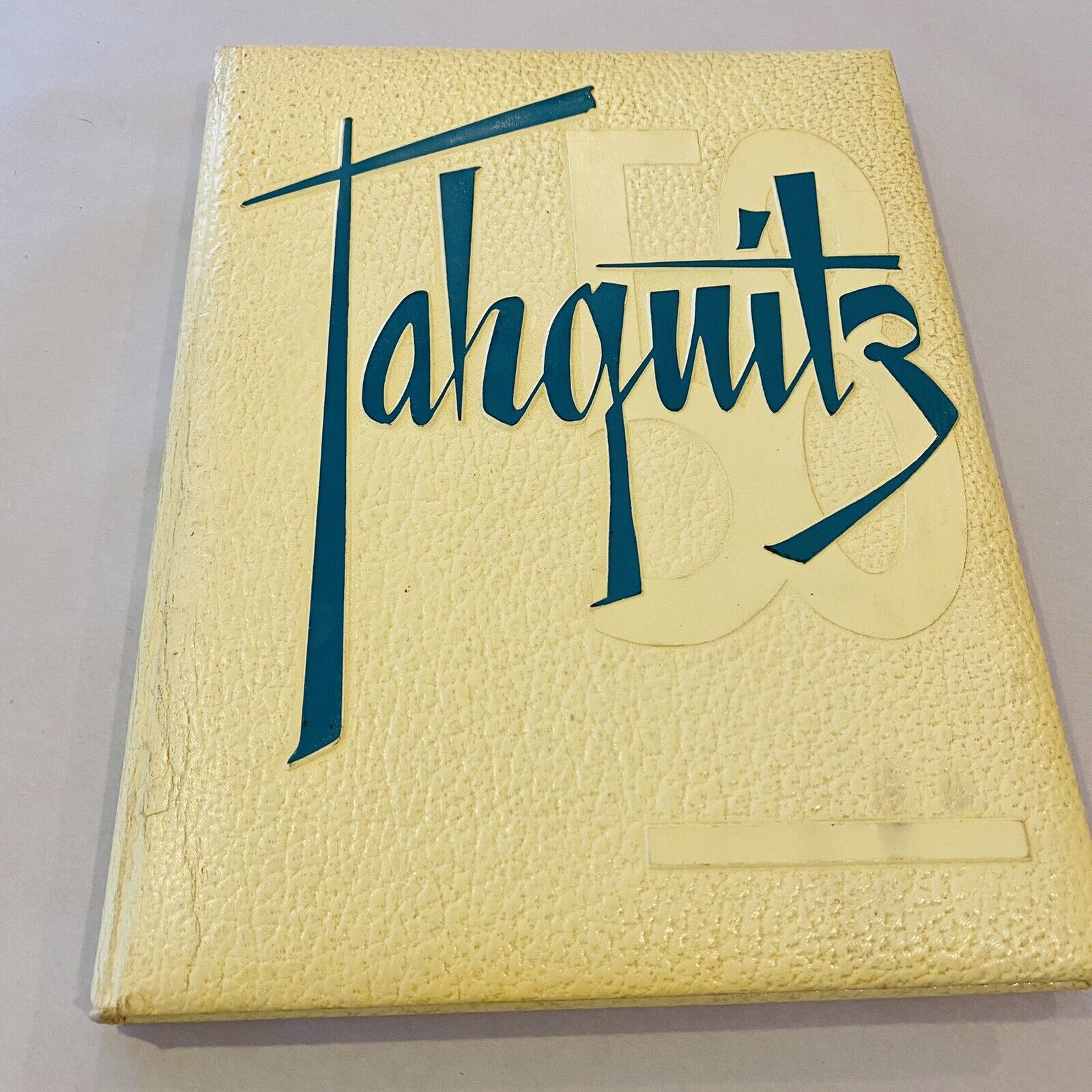 Vintage Tahquitz  1958 Hemet high School Yearbook Hemet, CA