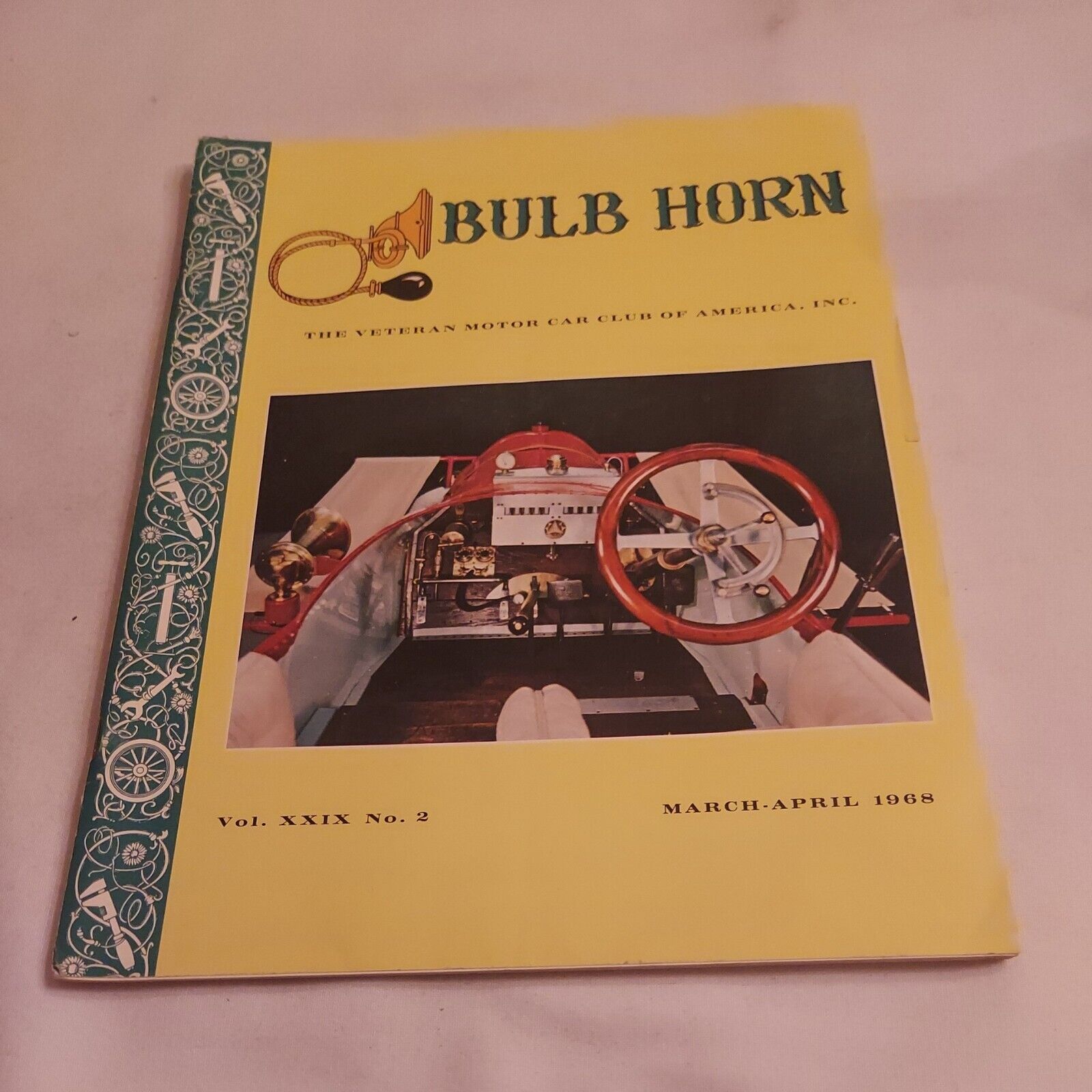 1968 March/April, The Bulb Horn Magazine, Veteran Motor Club Of America 