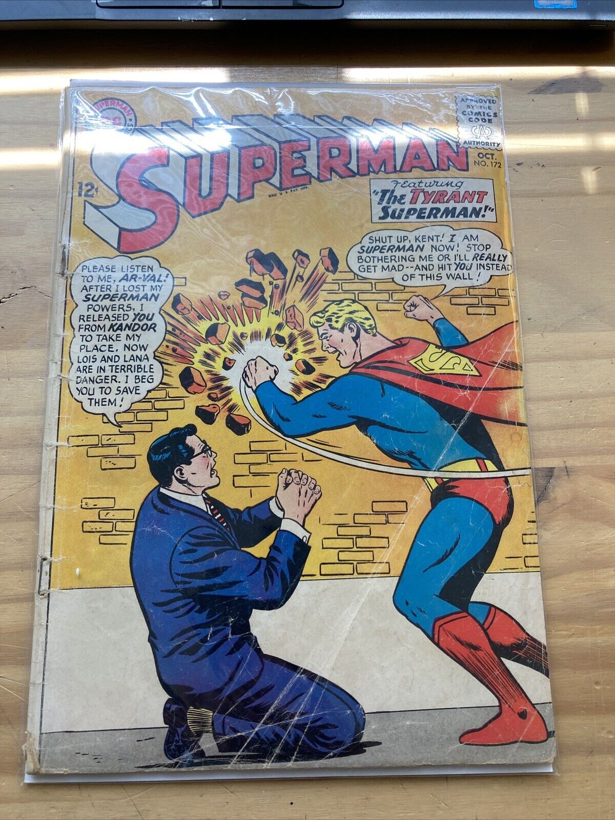 Superman #172, 1964 DC Comics 