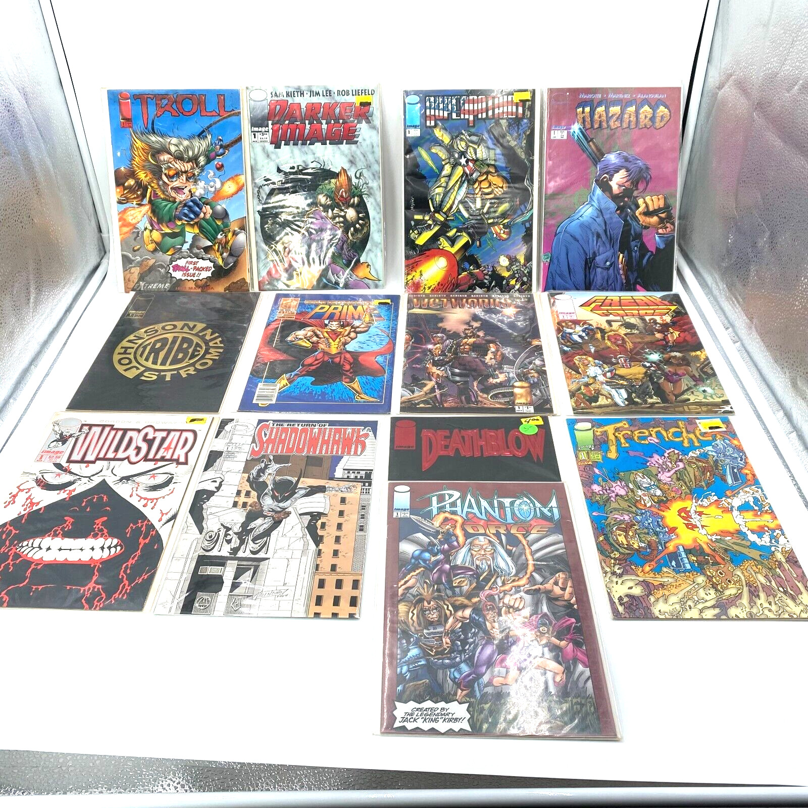 13 #1's Image Comics. ALL FIRST ISSUES Shadowhawk, Wildstar, Wetworks, more LOT