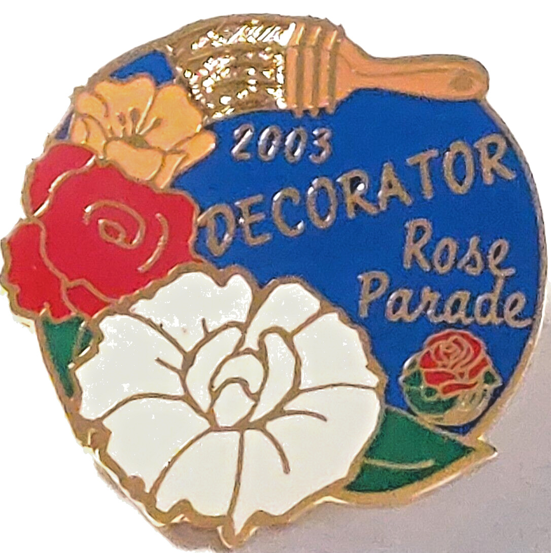 Rose Parade 2003 DECORATOR Lapel Pin (072923)