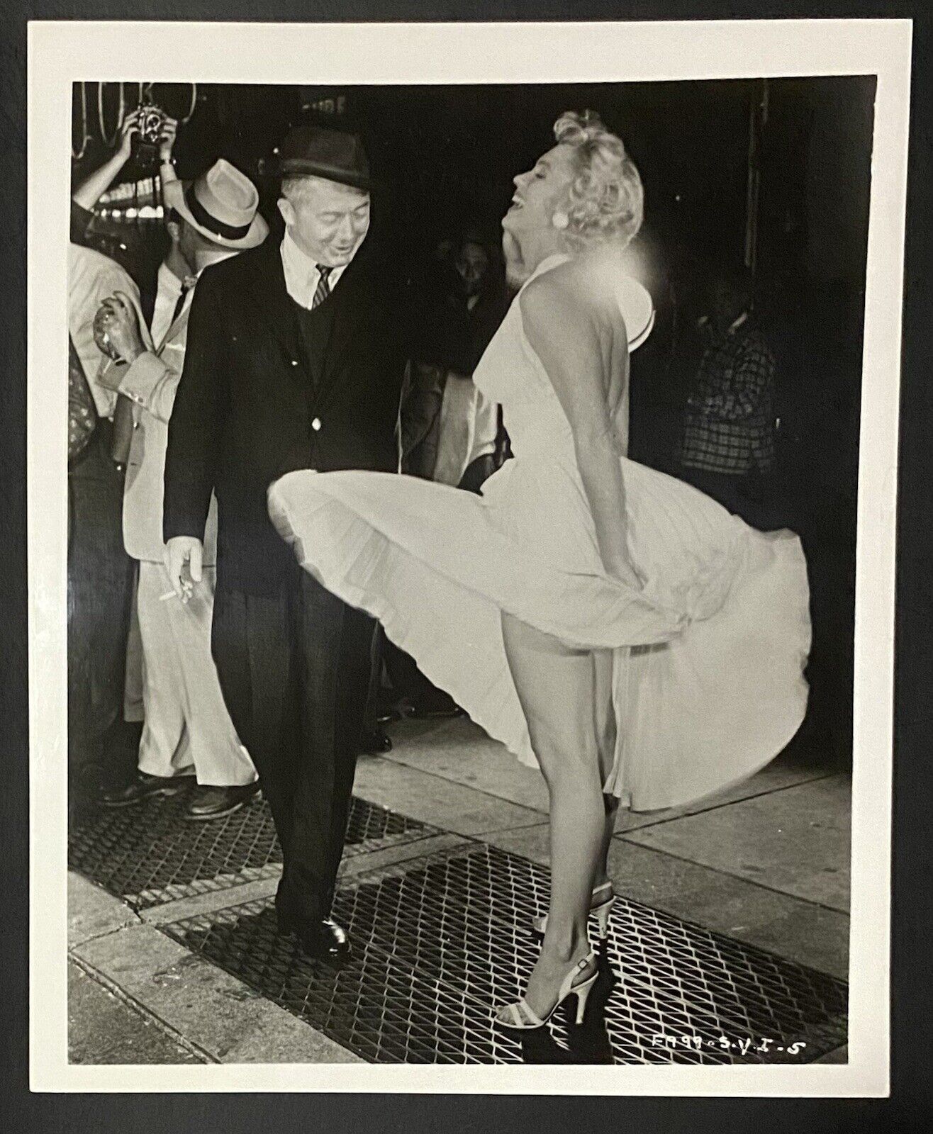 1954 Marilyn Monroe Original Photograph Seven Year Itch Billy Wilder Candid